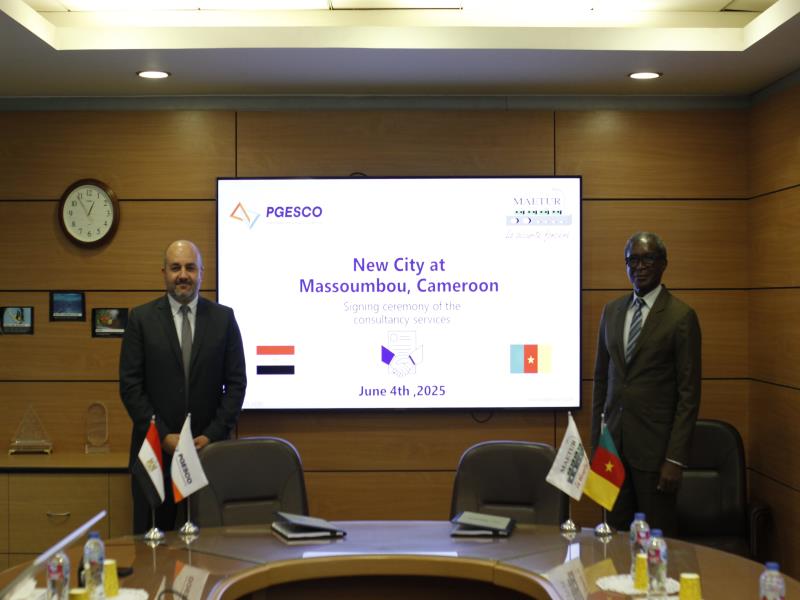 MAETUR signed a strategic partnership with the Egyptian engineering firm PGESCO to help design and implement the project.
