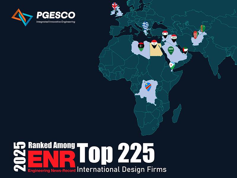 PGESCO Ranked Among ENR’s Top 225 International Design Firms for 2025